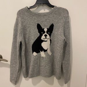 Dog Gray Sweater
